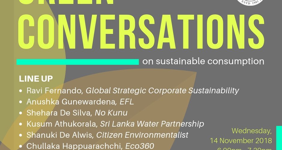 Green Conversations- Sustainable Consumption